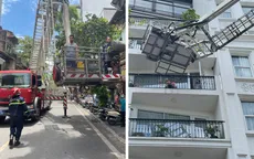 Cháy khách sạn trên phố cổ Hà Nội