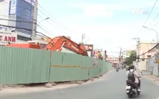 Nhiều công trình chống ngập ở TP Hồ Chí Minh chậm tiến độ