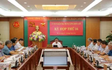 Ủy ban Kiểm tra Trung ương họp Kỳ thứ 16