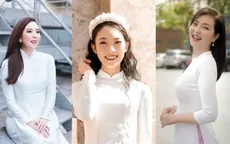 Ngắm nữ BTV, MC hóa nàng thơ trong tà áo dài trắng