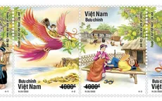 Ra mắt bộ tem “Truyện cổ tích Việt Nam: Cây khế” đậm chất dân gian
