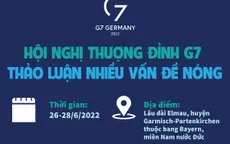 Infographic: Hội nghị thượng đỉnh G7 thảo luận nhiều vấn đề nóng