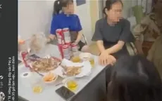 Cán bộ trung tâm y tế quận ăn nhậu trong giờ làm việc