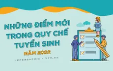 INFOGRAPHIC: Những điểm mới trong Quy chế tuyển sinh năm 2022