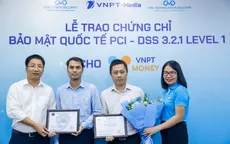 VNPT Money nhận chứng chỉ bảo mật PCI - DSS