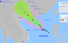 Bão số 1 tiếp tục mạnh thêm