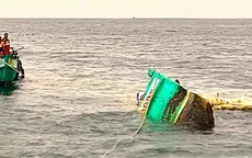 Chìm tàu cá trên biển, 6 thuyền viên được ứng cứu kịp thời