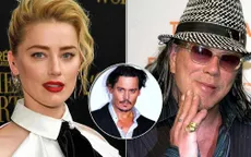 Mickey Rourke không ngại khẳng định Amber Heard là "kẻ đào mỏ"
