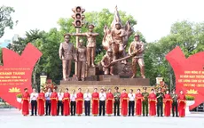 Khánh thành Tượng đài “Công an nhân dân vì dân phục vụ” tại Hà Nội