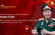 Trung tướng, Anh hùng LLVTND Phạm Tuân: "Chúng tôi từng bay trong chiến đấu nên thấy giá trị của hoà bình, độc lập cao quý lắm"