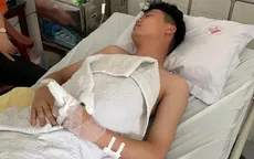 Thiếu úy công an bị chém trọng thương khi truy bắt tội phạm