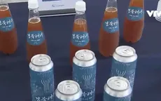 Bia thủ công làm từ rong biển