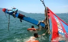 2 tàu cá gặp nạn khi đang di chuyển tránh bão số 1