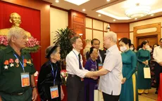Tổng Bí thư gặp mặt người có công tiêu biểu toàn quốc