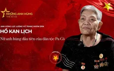 Anh hùng LLVTND Hồ Kan Lịch - người con gái Pa Cô bắn rơi máy bay Mỹ bằng súng trường: "Vì dân mình chiến đấu"