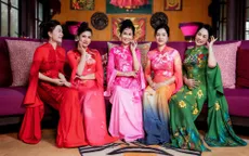 Bộ ảnh áo dài về Quảng Ninh được nhiều người chú ý