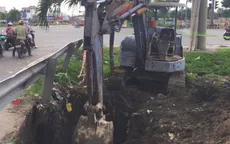 Điều tra vụ nam công nhân tử vong khi thi công cống nước