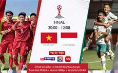Trận chung kết AFF U16 được truyền hình trực tiếp trên VTVcab