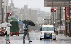 Bão nhiệt đới Meari tấn công Nhật Bản gây mưa lớn