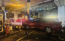 Hà Nội: 'Xe điên' lao vào cây xăng, 8 người bị thương