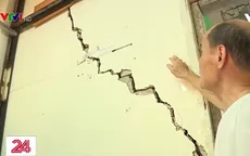 Nhiều căn nhà bị nứt bên cạnh dự án Nhổn - ga Hà Nội