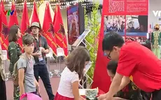 Góc Việt Nam giữa thao trường Alabino