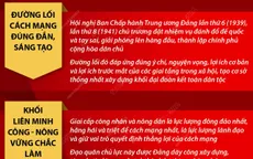 [INFOGRAPHIC] Sức mạnh đại đoàn kết dân tộc: Cội nguồn thắng lợi của Cách mạng Tháng Tám năm 1945