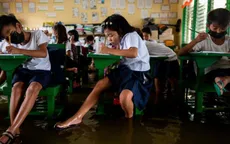 Một ngày sau khi mở cửa, trường học ở miền Bắc Philippines phải đóng cửa trở lại do bão