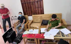 Triệt phá đường dây làm giả hộ chiếu, bằng lái, sổ đỏ... qua Internet