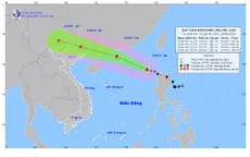 Bão Ma-on đi vào Biển Đông, trở thành cơn bão số 3
