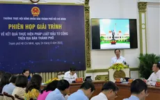 UBND TP Hồ Chí Minh tìm giải pháp cho vấn đề chậm giải ngân vốn đầu tư công