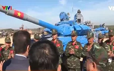 Đội tăng Việt Nam nỗ lực tại vòng bán kết Army Games