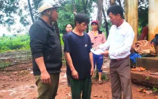 Trú mưa trong chòi rẫy, 2 người bị sét đánh tử vong