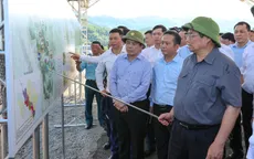 Thủ tướng Phạm Minh Chính khảo sát một số dự án trọng điểm của Lào Cai