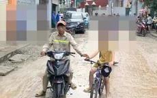 Bắt đối tượng bịt mặt cướp tiền của học sinh giữa đường