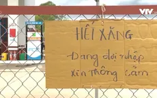 Nhiều cây xăng treo biển hết hàng