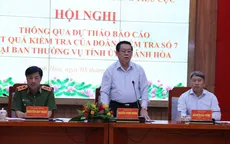 Kiểm tra công tác phòng chống tham nhũng tiêu cực tại Khánh Hòa