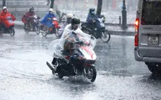 Bắc Bộ và Thanh Hóa, Nghệ An mưa vừa đến mưa to, có nơi trên 100mm