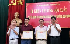 Cảm phục Bí thư phường quên mình cứu nhiều cháu nhỏ đuối nước