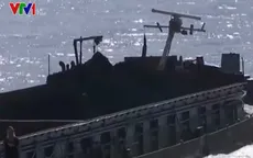 Mực nước sông Rhein giảm cản trở hoạt động vận tải