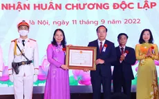 Học viện Báo chí và Tuyên truyền đón nhận Huân chương Độc lập hạng Ba