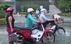 TP Hồ Chí Minh: Triều cường sớm, dâng cao gây ngập nhiều tuyến đường
