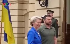 Chủ tịch Ủy ban châu Âu thăm Ukraine