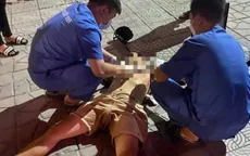 Truy bắt nghi phạm chặn đầu xe máy, đâm gục nam thanh niên trên phố Láng Hạ