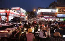 Nhiều tuyến phố Thủ đô ùn tắc chiều cuối tuần