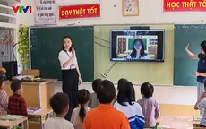 Lớp học ảo trực tiếp tại huyện vùng sâu Hà Giang
