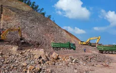 Mưa nhiều, cao tốc Bắc - Nam đoạn QL45 - Nghi Sơn “lụt” tiến độ