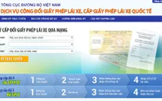 TP Hồ Chí Minh khuyến khích người dân đổi bằng lái qua dịch vụ trực tuyến