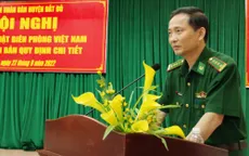 Phổ biến Luật Biên phòng cho gần 100 lãnh đạo địa phương huyện Đất Đỏ