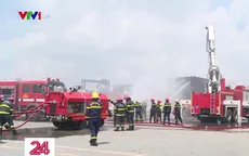 Diễn tập chữa cháy, cứu hộ tại cảng Tân Cảng Cát Lái